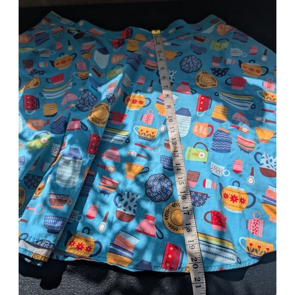 Eva Rose Women Skirt Fit & Flare Kitchenware Kitchy Pockets Size 1X - Picture 5 of 10